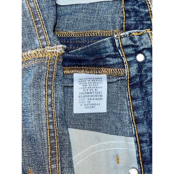 Womens Polo Jeans Company Ralph Lauren 90s Style Mom Jean Shorts Size 14‎ - Picture 9 of 9